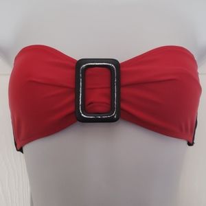 Pinkini Red top size - small